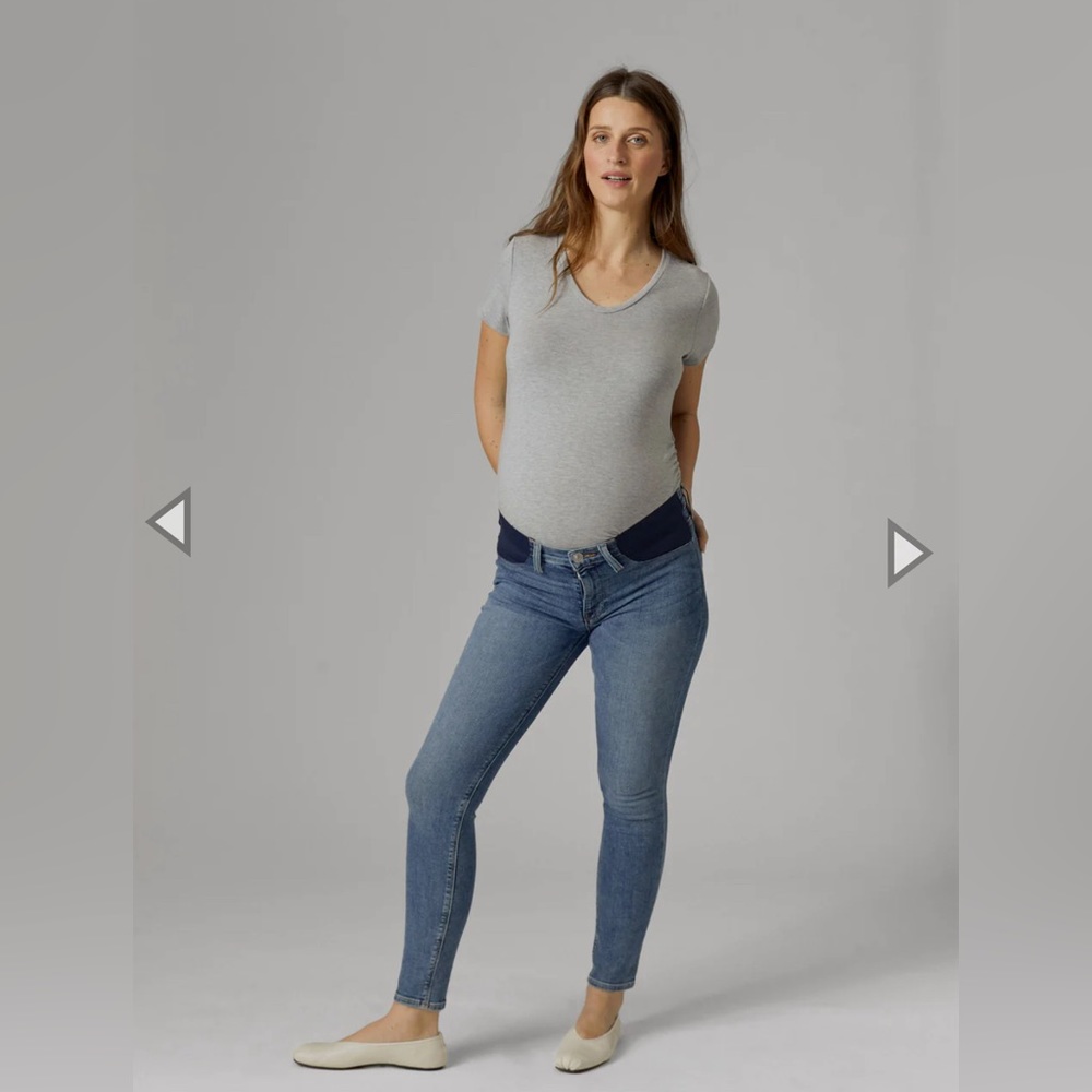 Hudson under belly maternity jeans